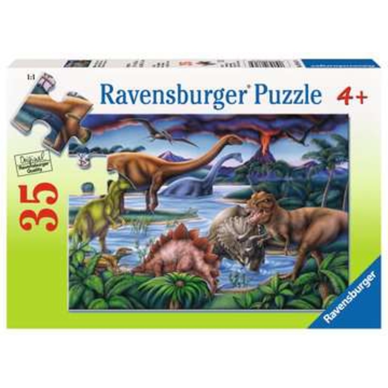 35 pc Dinosaur Playground Puzzle