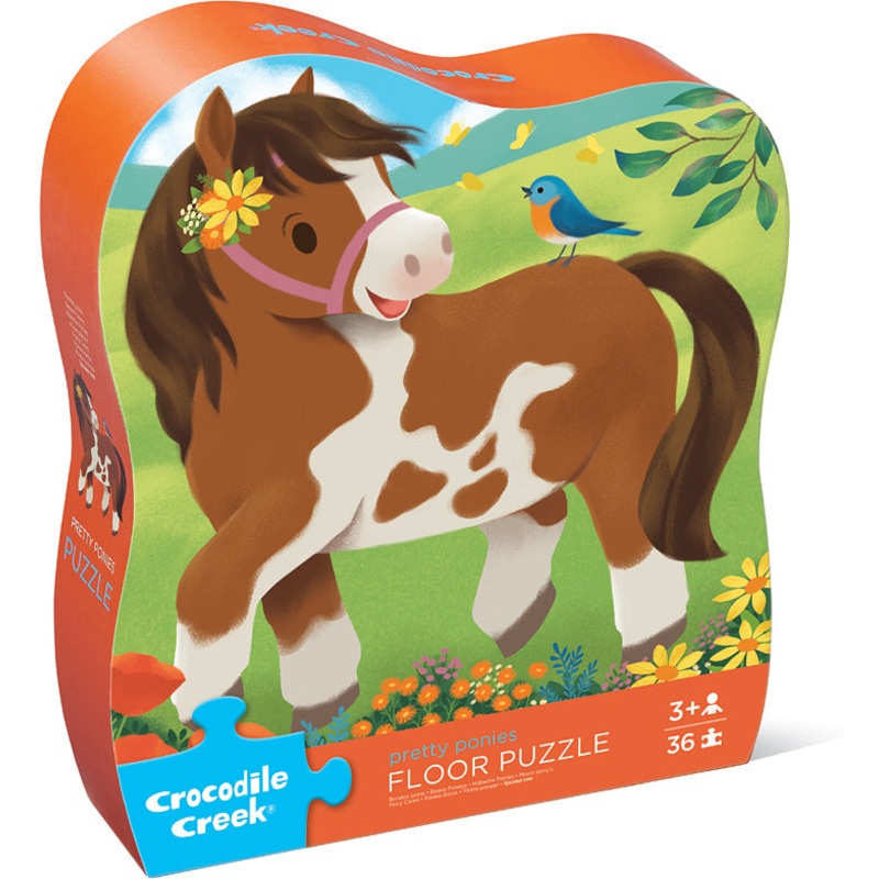 36 pc Pretty Ponies Floor Puzzle