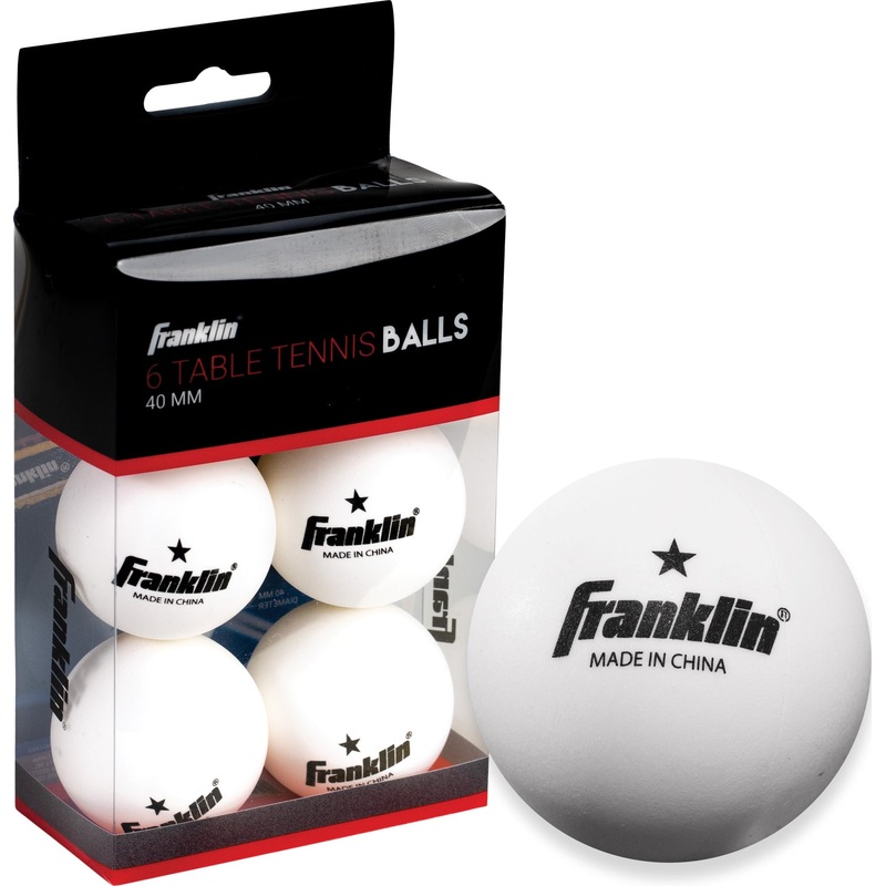40Mm White Table Tennis Balls
