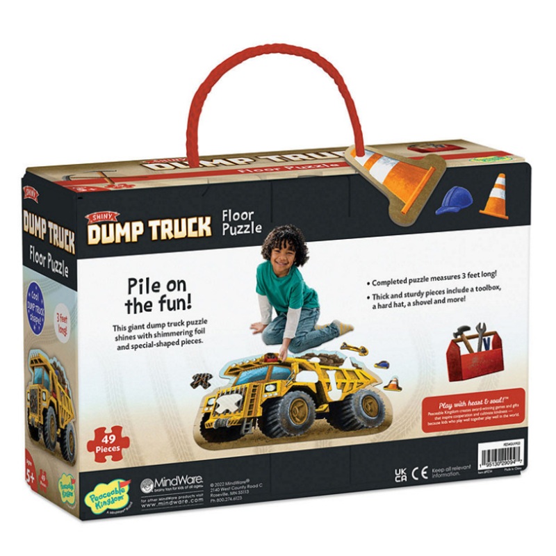 49 pc Dump Truck Floor Puzzle