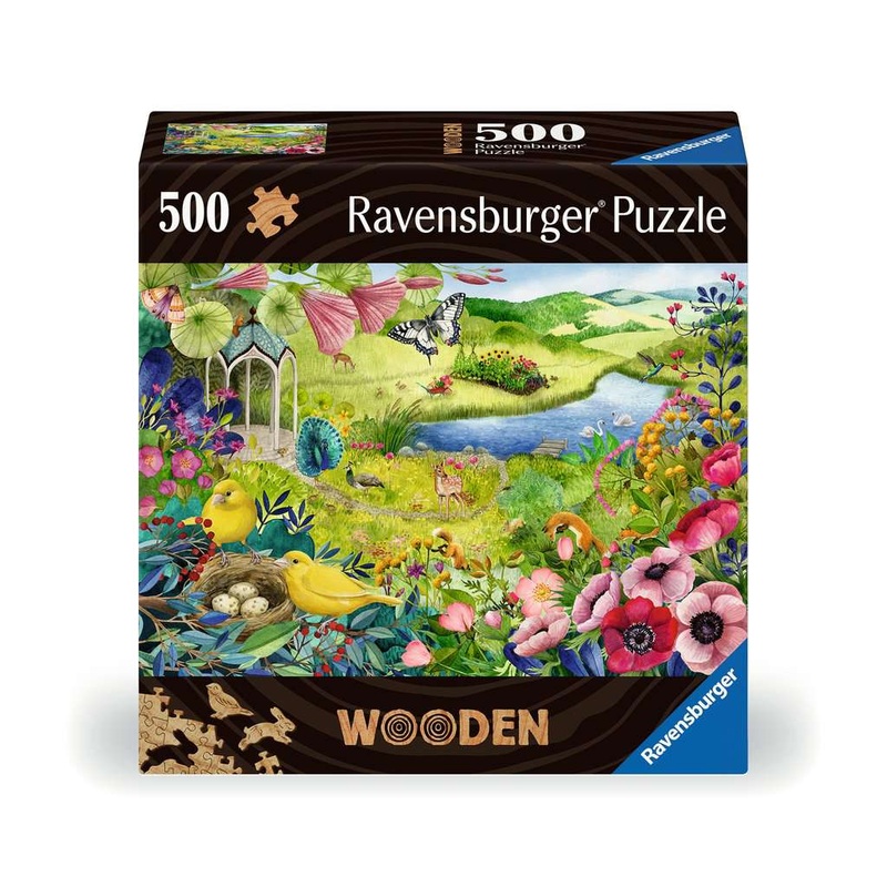 505 pc Nature Garden Wooden Puzzle