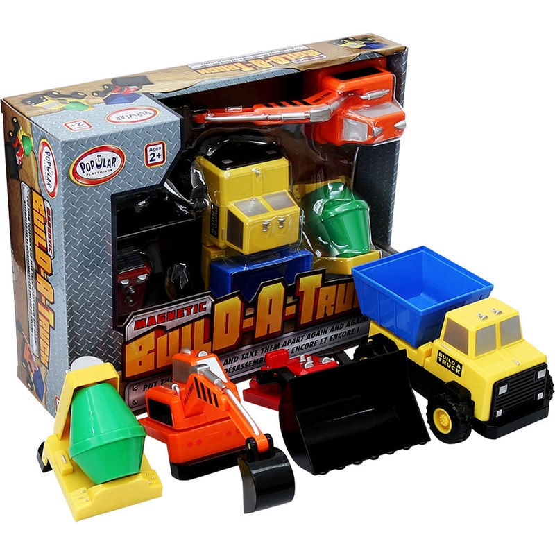 Magnetic Build-A-Truck Construction