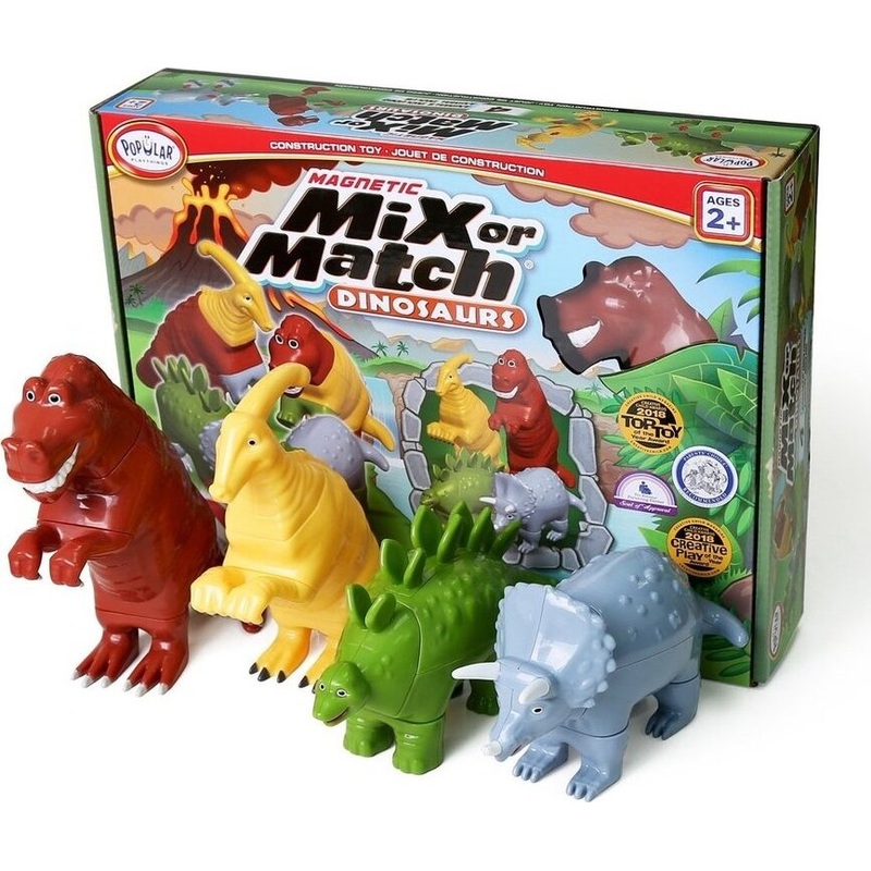 Magnetic Mix or Match Dinosaurs Set 1