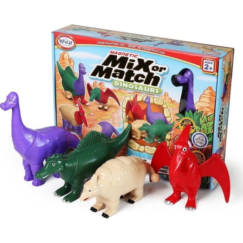 Magnetic Mix or Match Dinosaurs Set 2