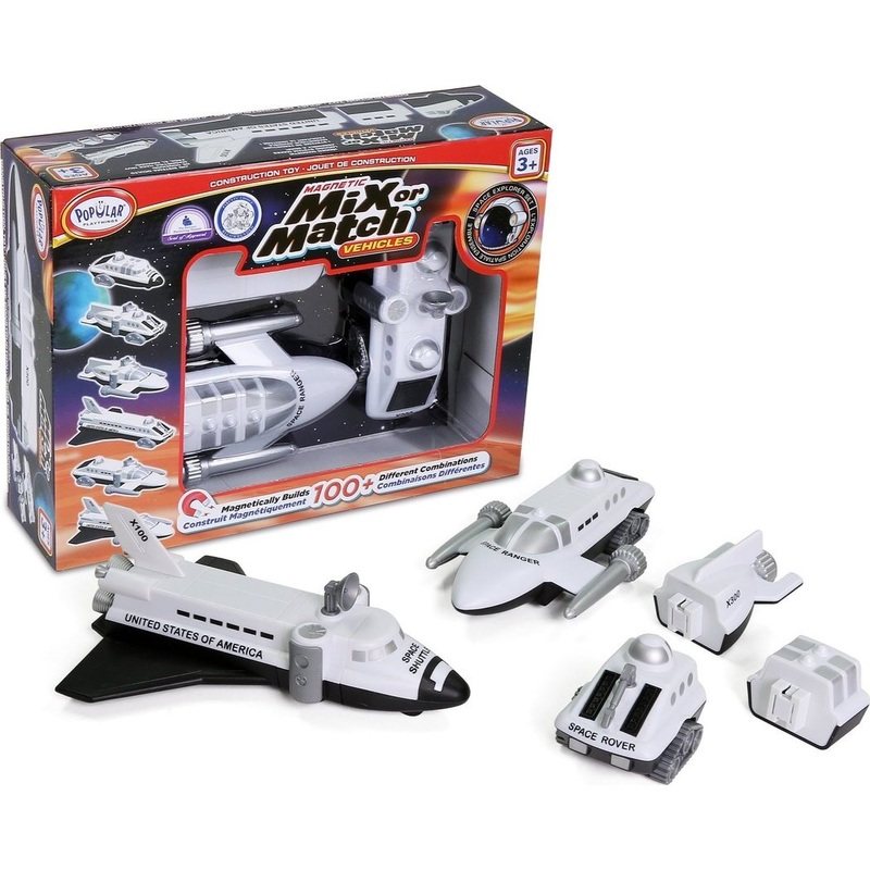 Magnetic Mix or Match Vehicles - Space