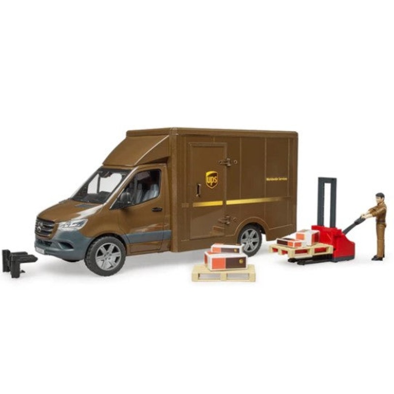 MB Sprinter UPS Truck w/ Pallet Jack