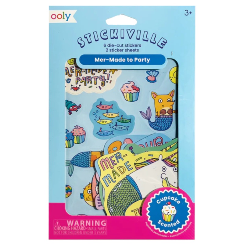 Mer Made To Party Scented Stickers