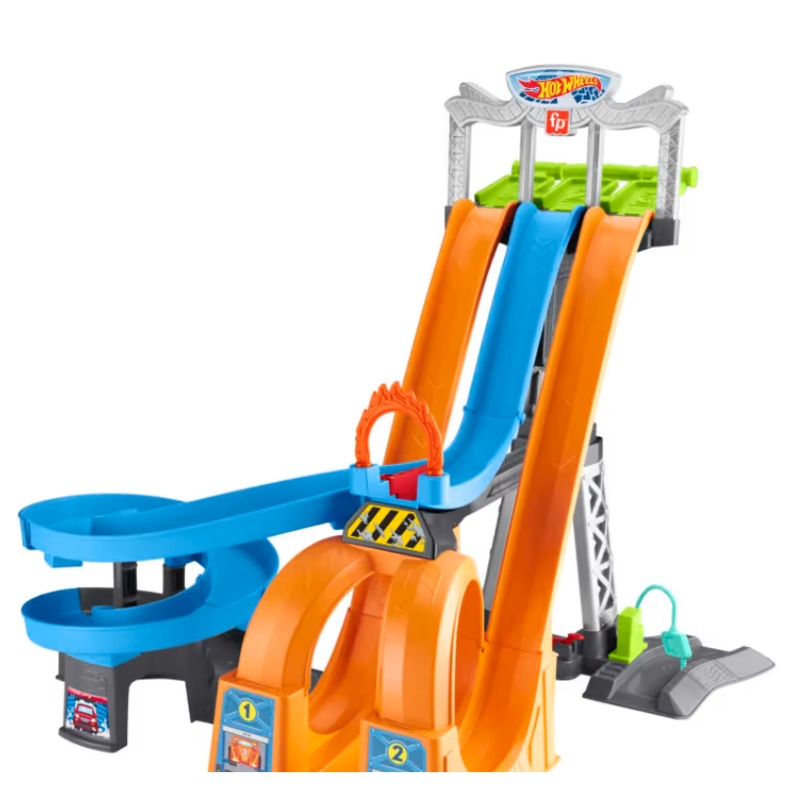 Little People Hot Wheels Racing Loops Tower