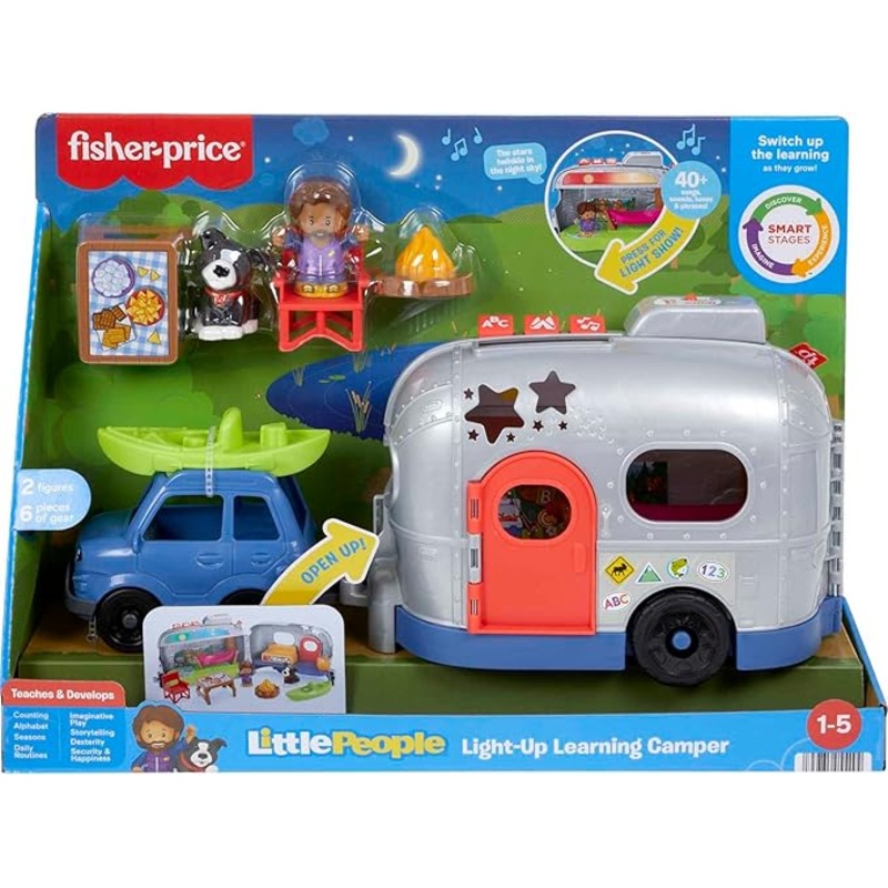 Little People Light-Up Learning Camper