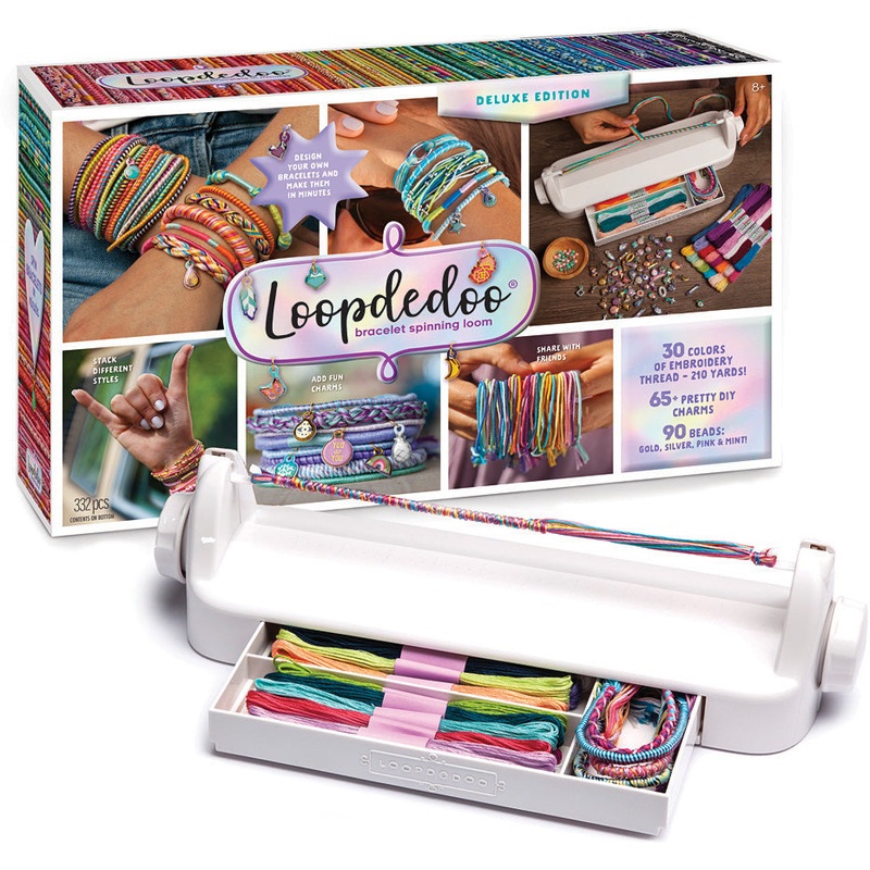 Loopdedoo Bracelet Spinning Loom Deluxe Edition