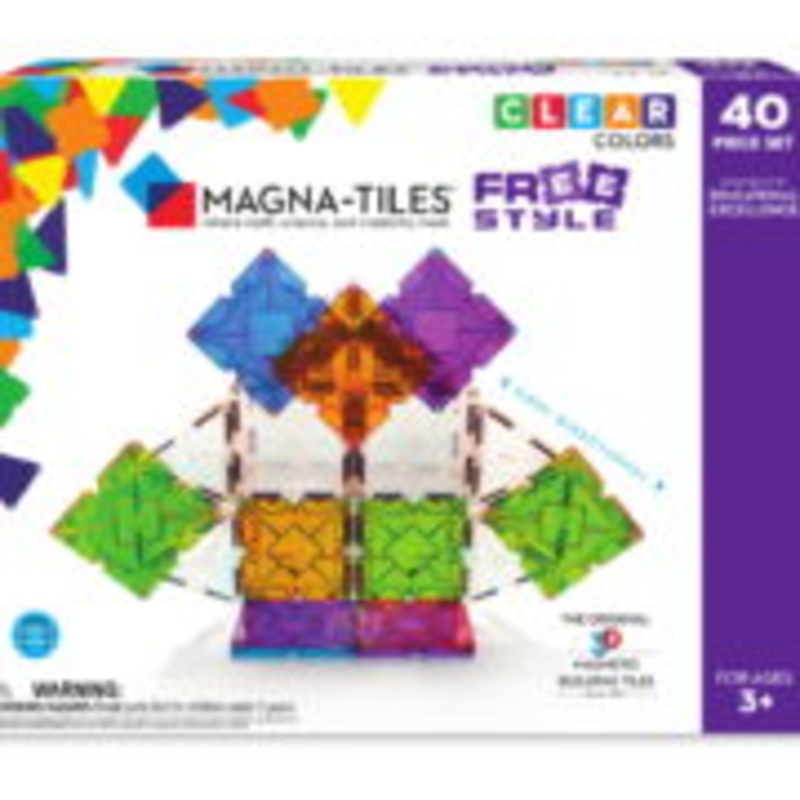 Magna-Tiles Freestyle 40-Piece Set