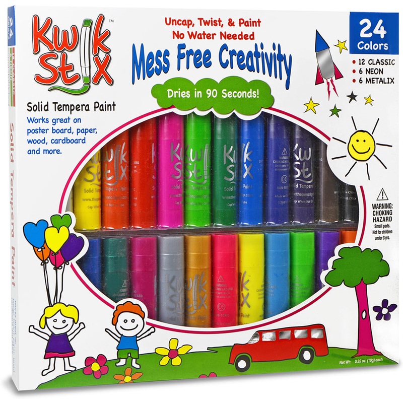 Kwik Stix Paint Sticks 24 colors