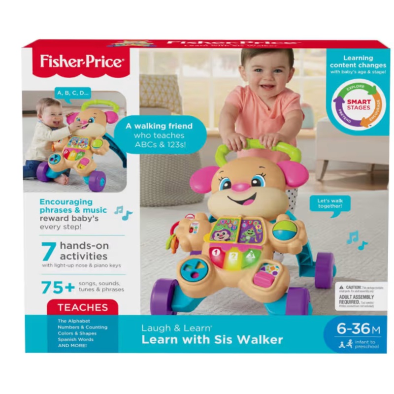 Laugh N Learn Sis Puppy Walker