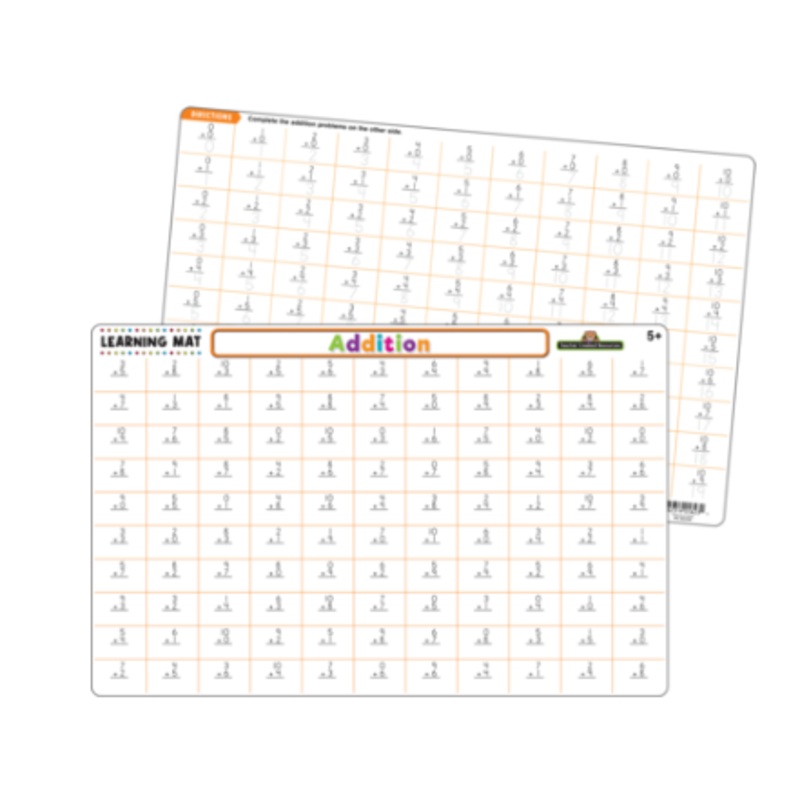 Learning Mat Addition