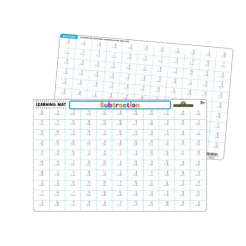 Learning Mat - Subtraction