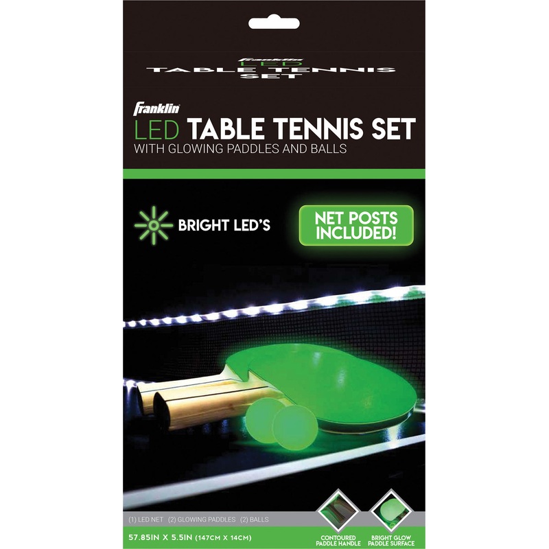 Led Table Tennis Net/Glowing Paddle Set