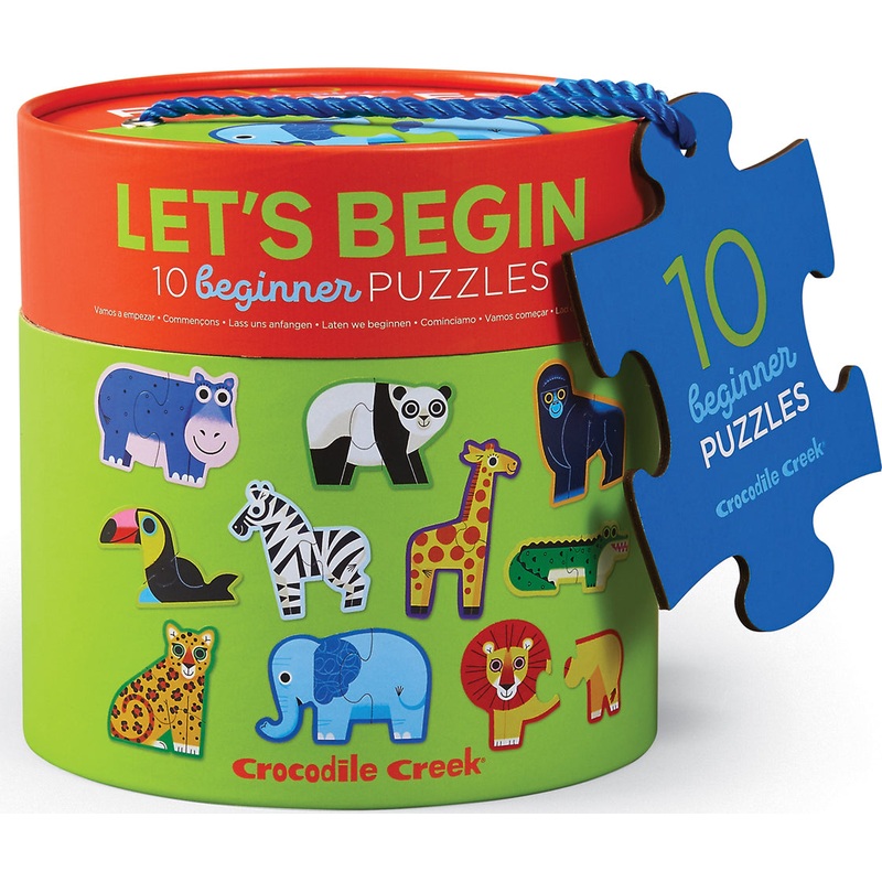 Let's Begin 2-pc Puzzle - Jungle