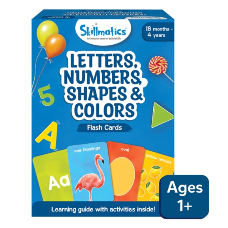 Letters Numbers Shapes Colors Flash Cards