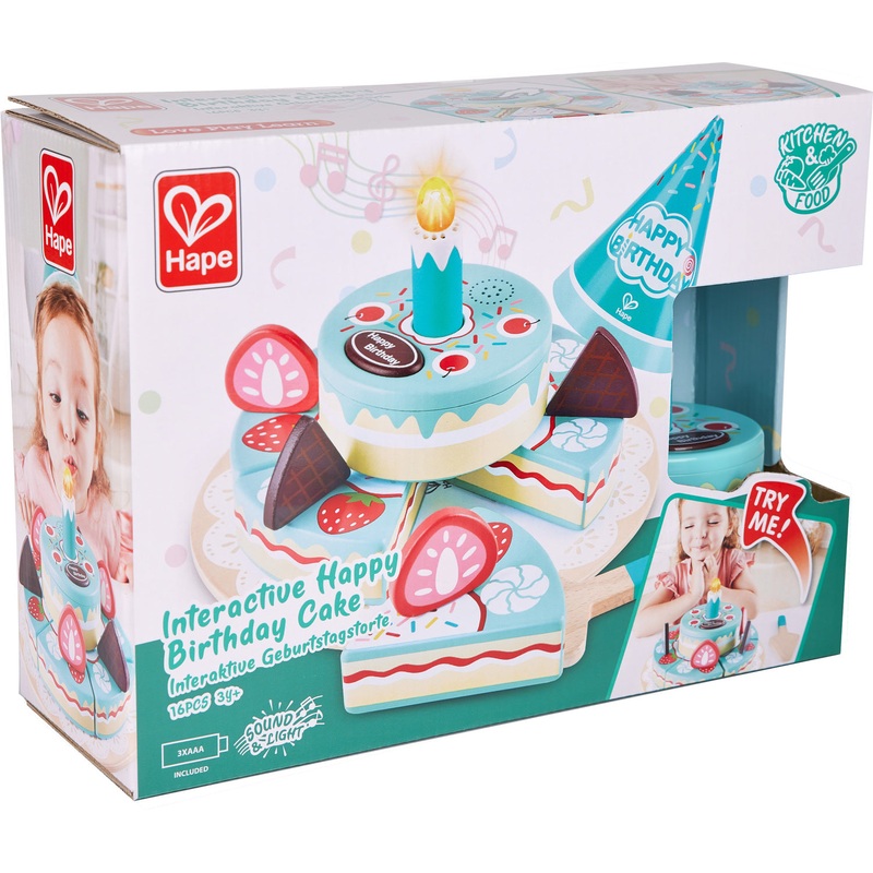 Interactive Happy Birthday Cake