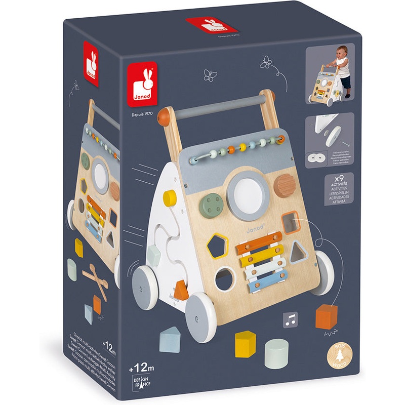 Janod Sweet Cocoon Multi-Activity Baby Walker