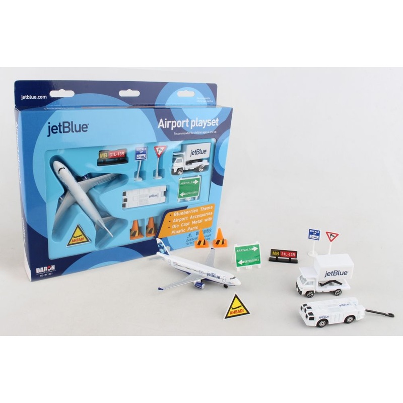 Jetblue 14PC Airport Play Set