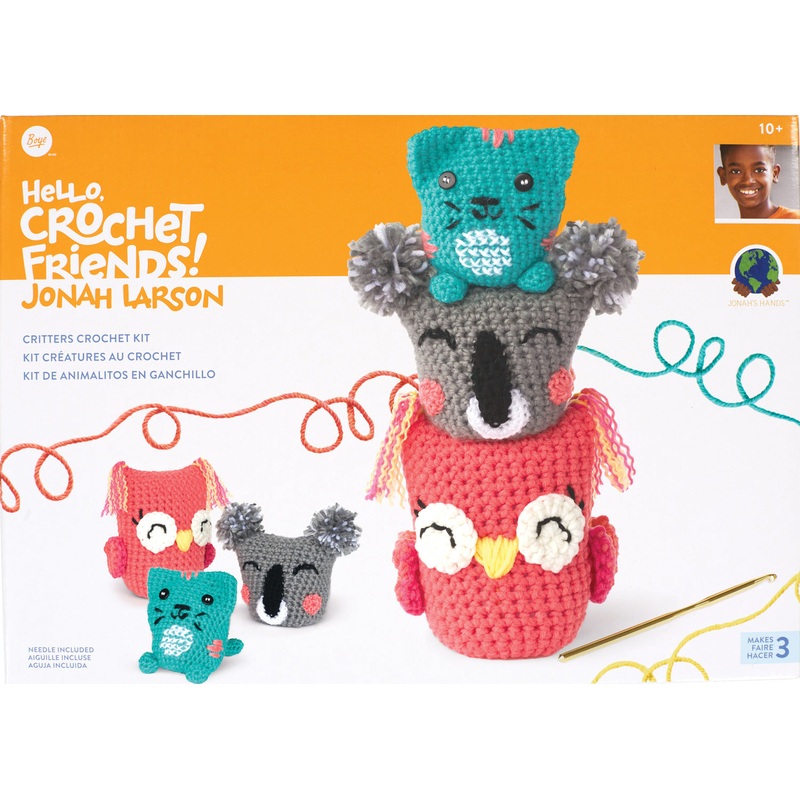 Jonah Crochet Critter Box Kit