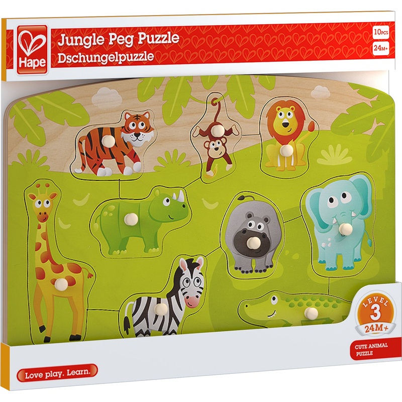 Jungle Peg Puzzle