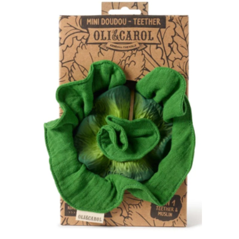 Kendall The Kale Mini Doudou Teether
