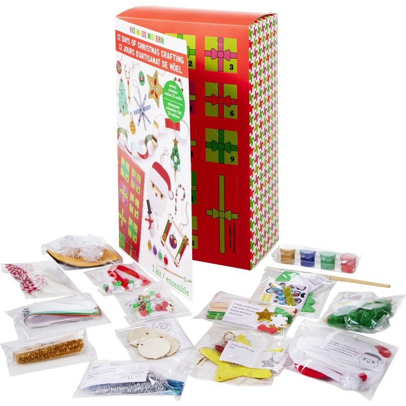 Kid Made Modern 12 Days of Christmas Crafting