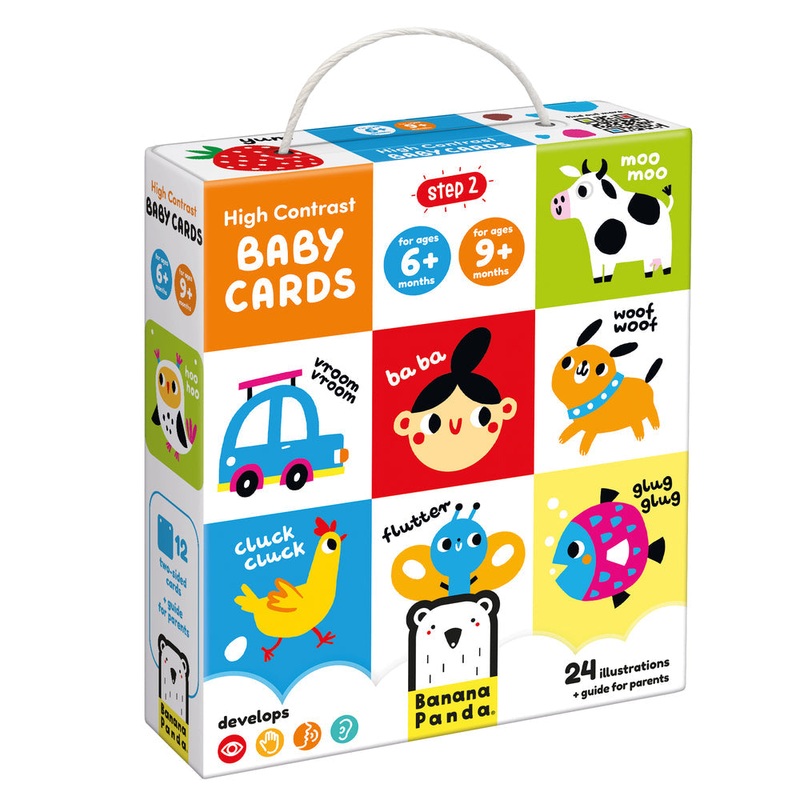 High Contrast Baby Cards (6 - 9 months)