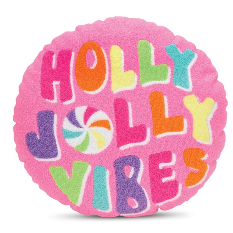 Holly Jolly Vibes Pillow