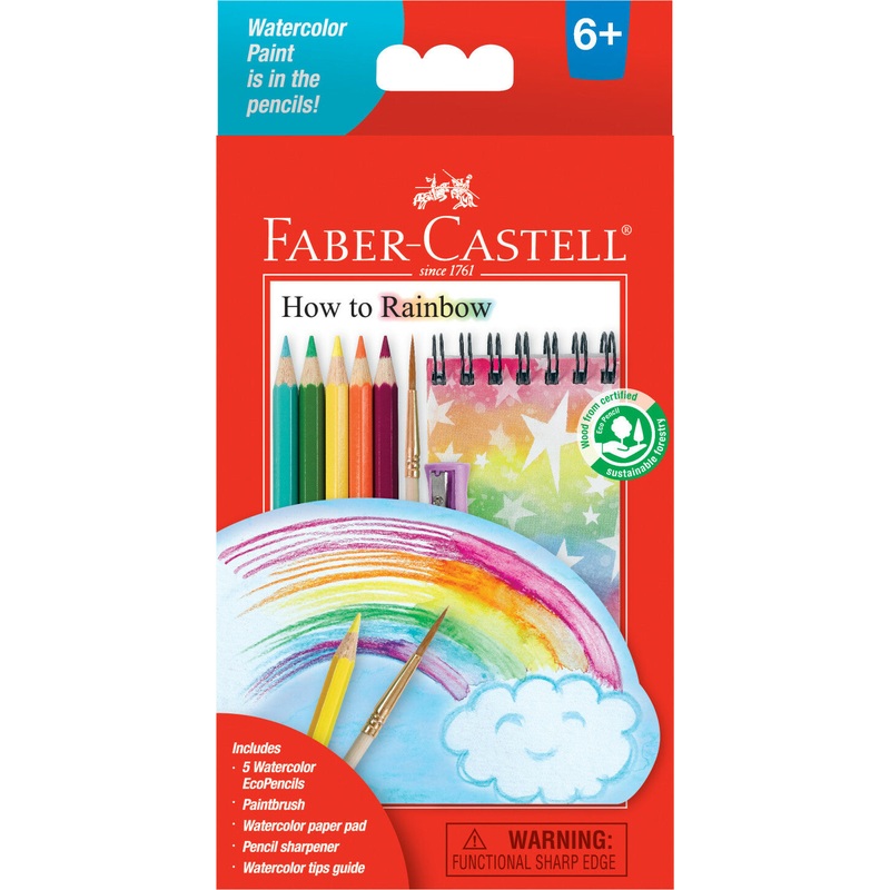 How To RainbowWatercolor Pencils Starter Set