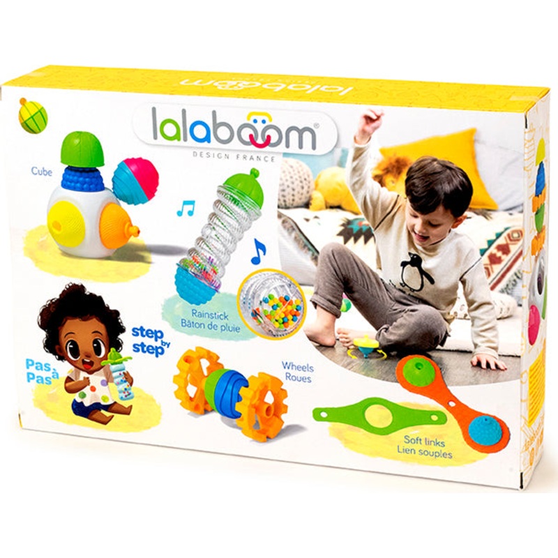 Gift Set - My First Toys To Assemble and Beads - 21 Pcs