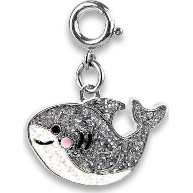 Glitter Shark Charm
