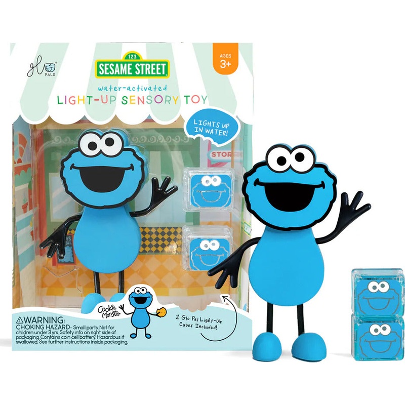 Glo Pals Cookie Monster Sesame Street Character