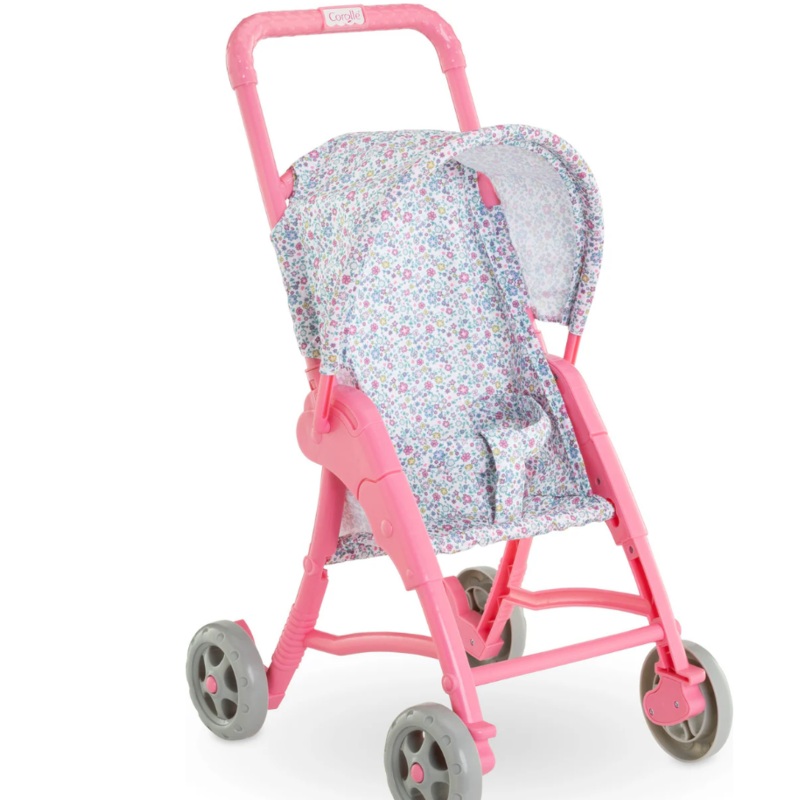 Flowered Stroller 12"