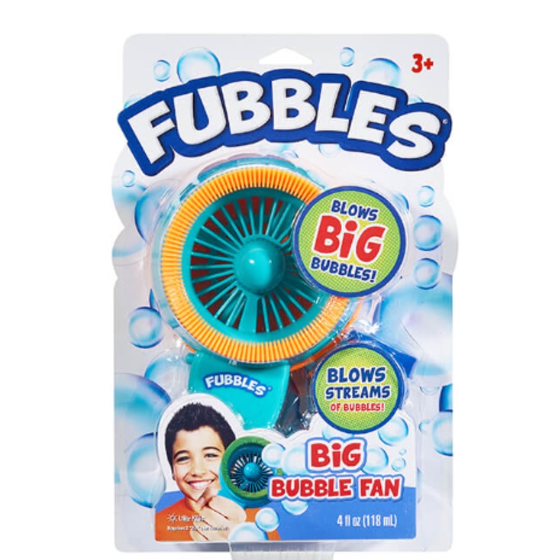 Fubbles Big Bubble Fan Little Kids