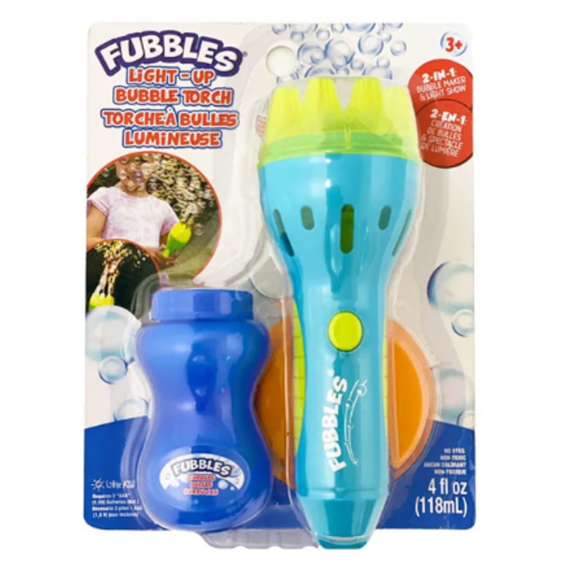 Fubbles Light-Up Bubble Torch
