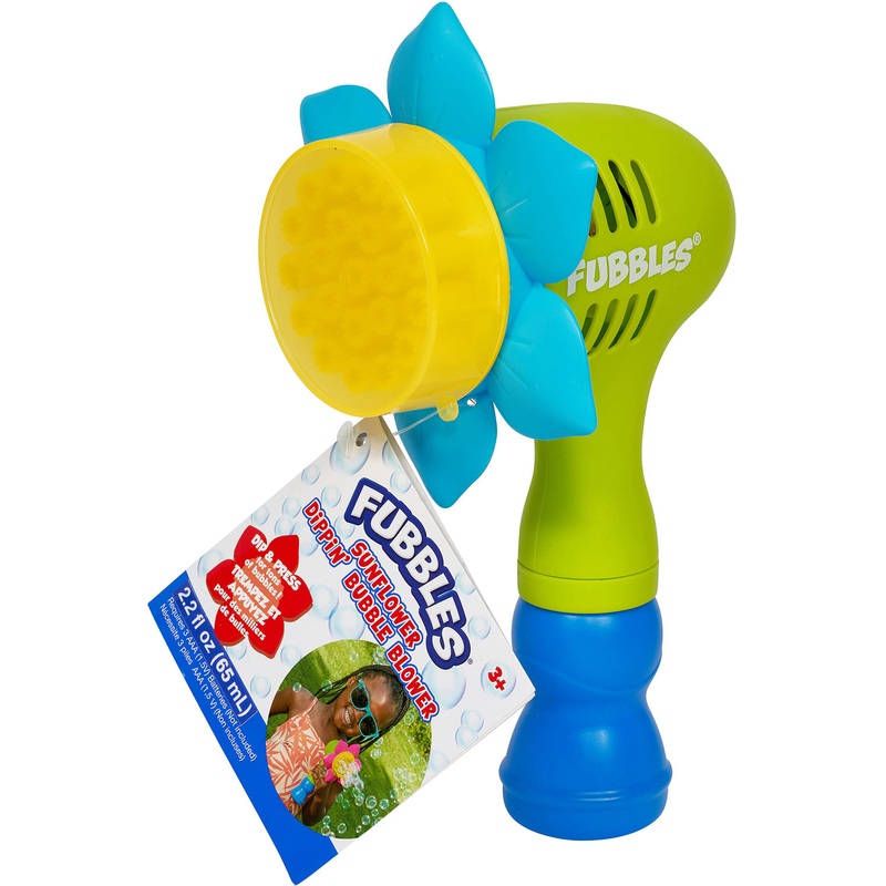 Fubbles Sunflower Dippin' Bubble Blower