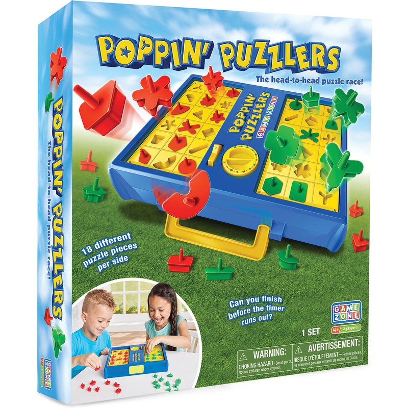 Game Zone Poppin' Puzzlers Game