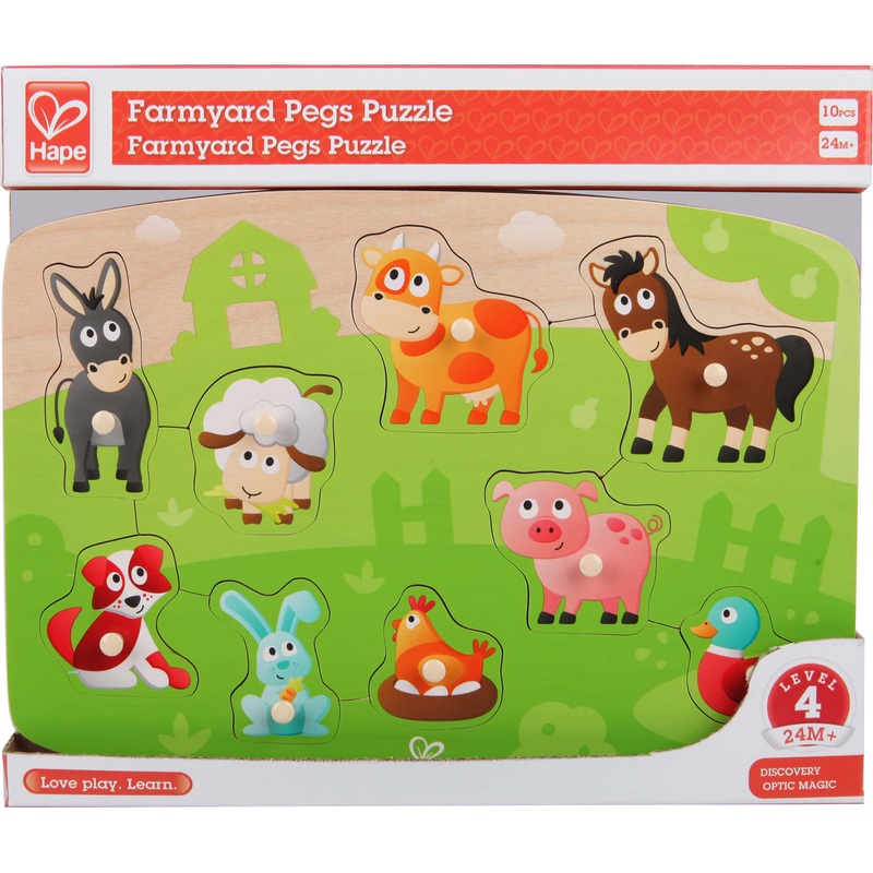 Farmyard Peg Puzzle