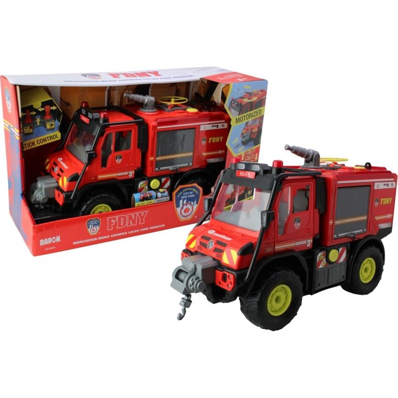 FDNY Rescue Truck W/ Water Gun & Drone