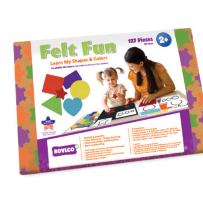 Felt Fun Shapes and Colors