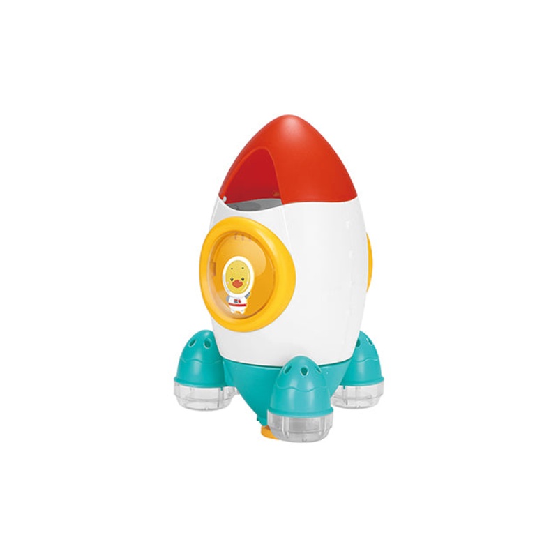 Fill and Spin Water Rocket