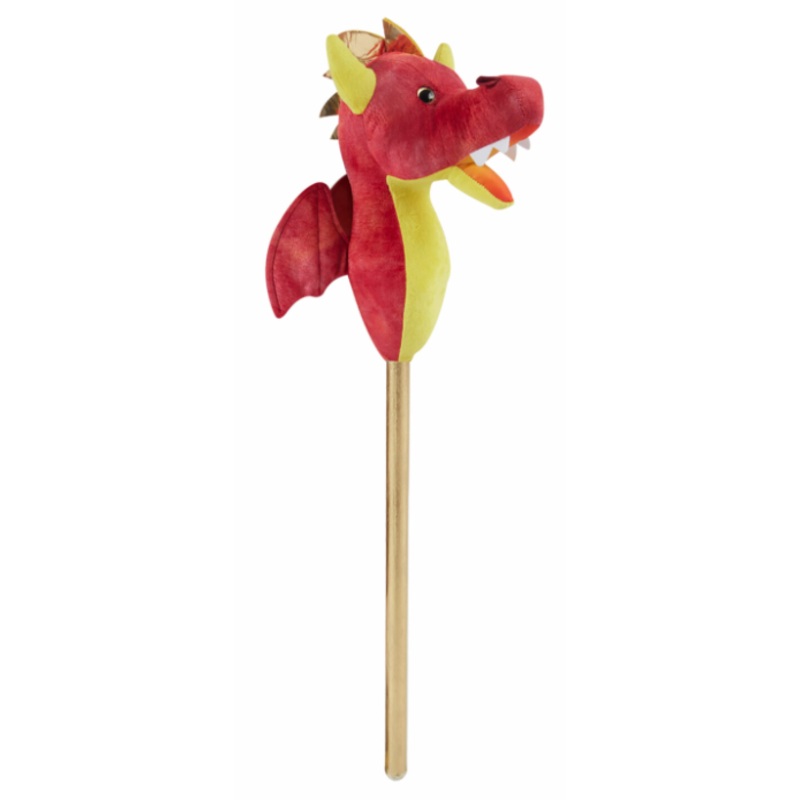 Flaming Dragon Stick Horse