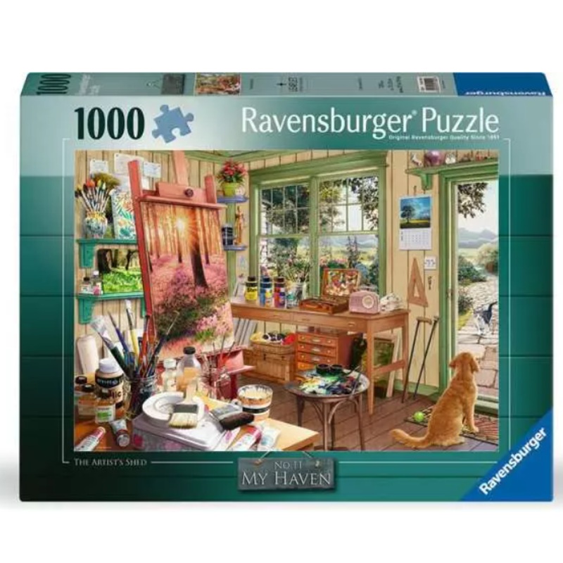 1000 pc The Artists Shed Puzzle
