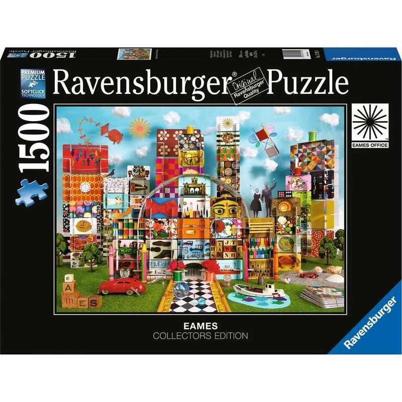 1500 pc Eames House of Cards Fantasy Puzzle