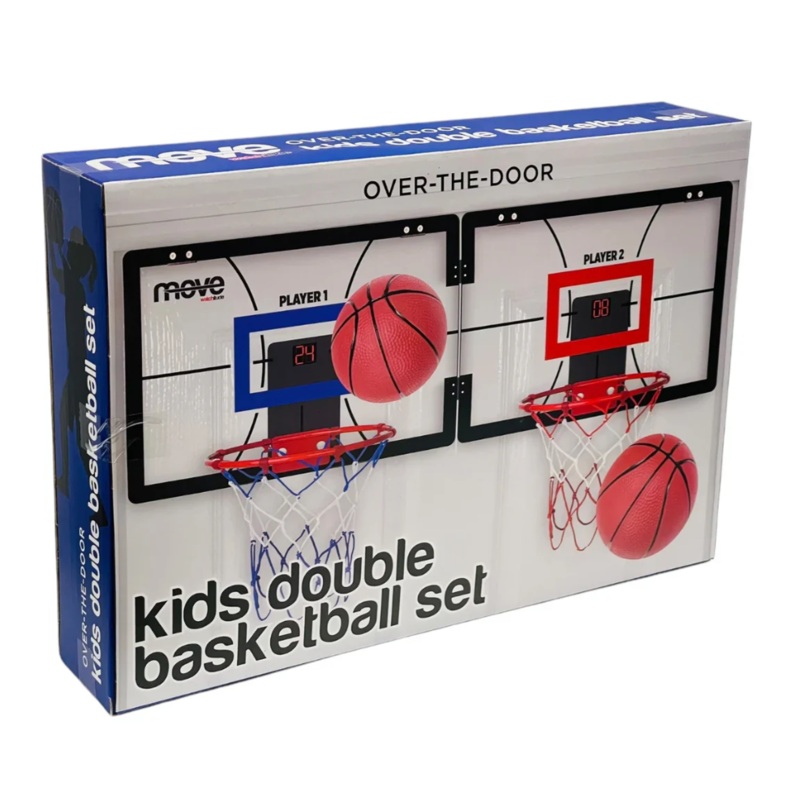 Double Basketball Set
