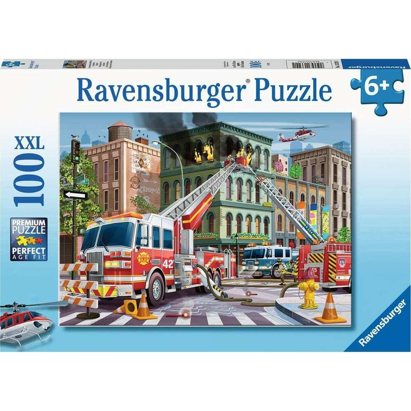 100 pc Fire Truck Rescue Puzzle