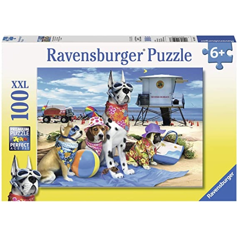 100 pc No Dogs on the Beach Puzzle